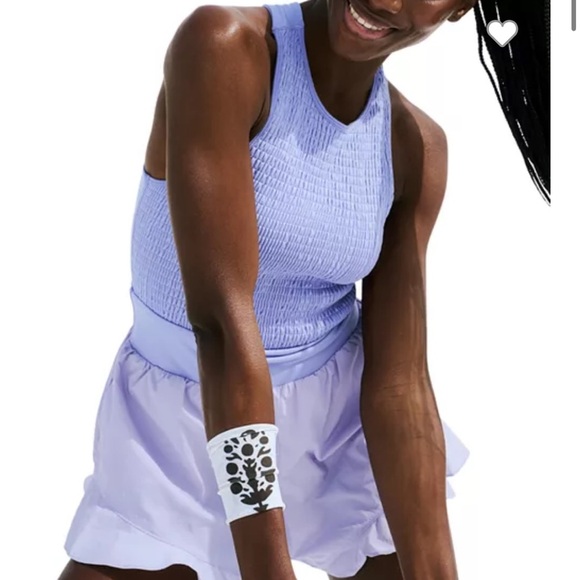 New Free People Movement Breathless Sleeveless Romper women Twilight Violet M - Picture 6 of 8